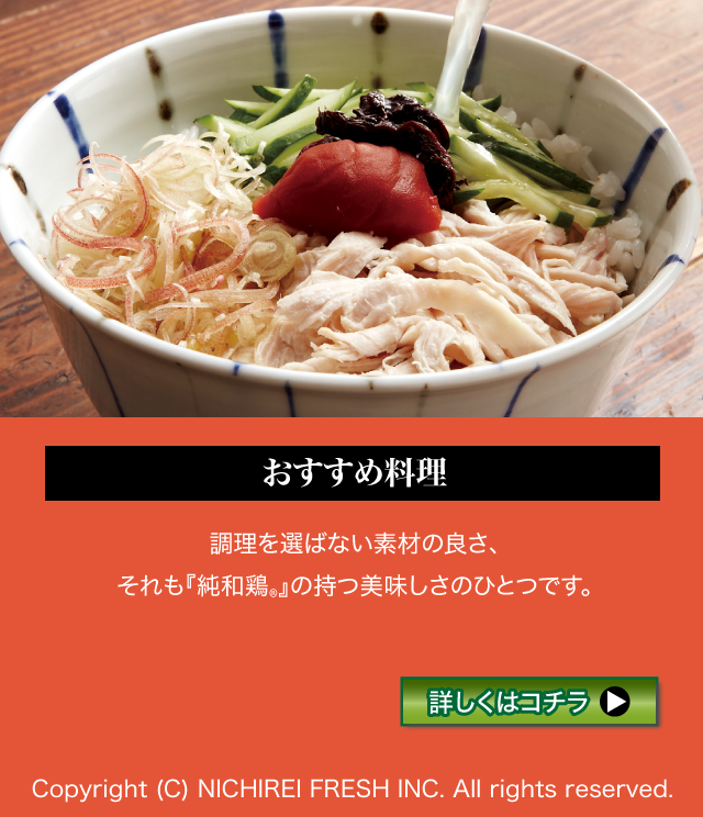 おすすめ料理
